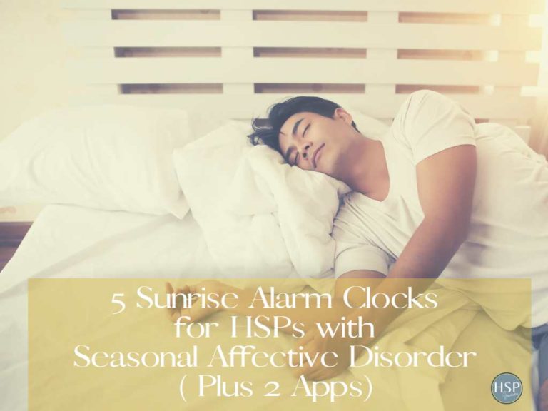 5 Sunrise Alarm Clocks For HSPs With Seasonal Affective Disorder (Plus