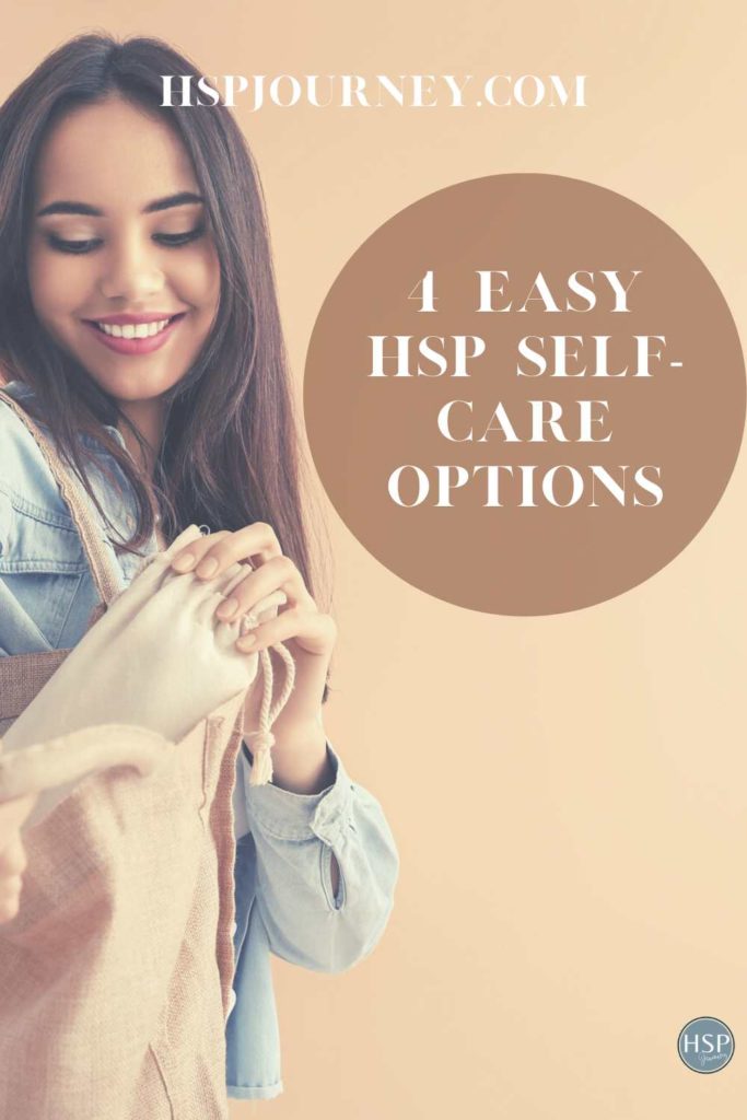 4 easy hsp self-care options